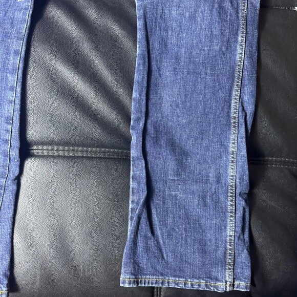 Wrangler Men's Slim Fit Boot Cut Jeans Blue Denim 5-Pocket Outdoor Preppy 32/34 - Picture 9 of 16